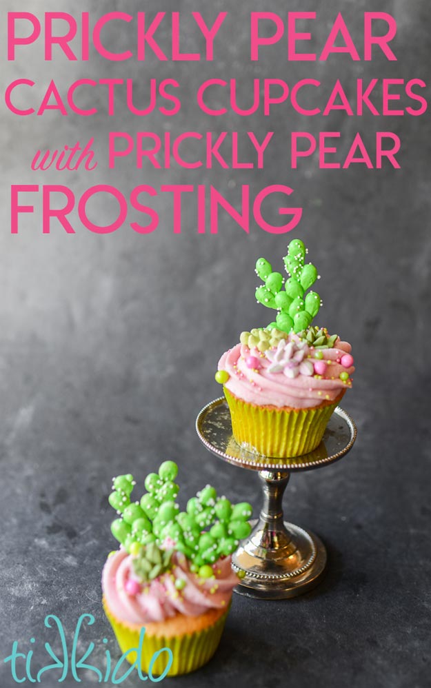 Easy Cactus Craft - Prickly Pear Cupcakes - Homemade Cactus Party Idea - Cactus Craft for Room - Crafts to do With Kids - Cute and Easy Crafts - Quick Crafts to Make at Home #diycrafts #makeandsell #cactusdecor