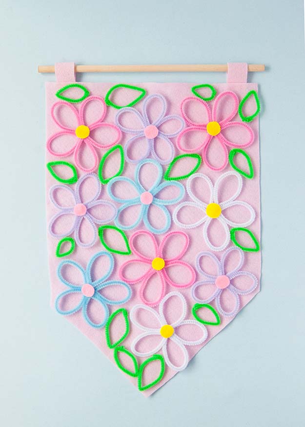 DIY Wall Decor Ideas for Teens, Adults, Kids - Wall Art to Make with Pipe Cleaners - DIY Room Wall Decor on A Budget - How to Make Wall Art and Decor - DIY Ideas for the Home - Cute Crafts to Decorate Your Room - Cheap Craft Ideas - #teencrafts #diyideas #diywalldecor