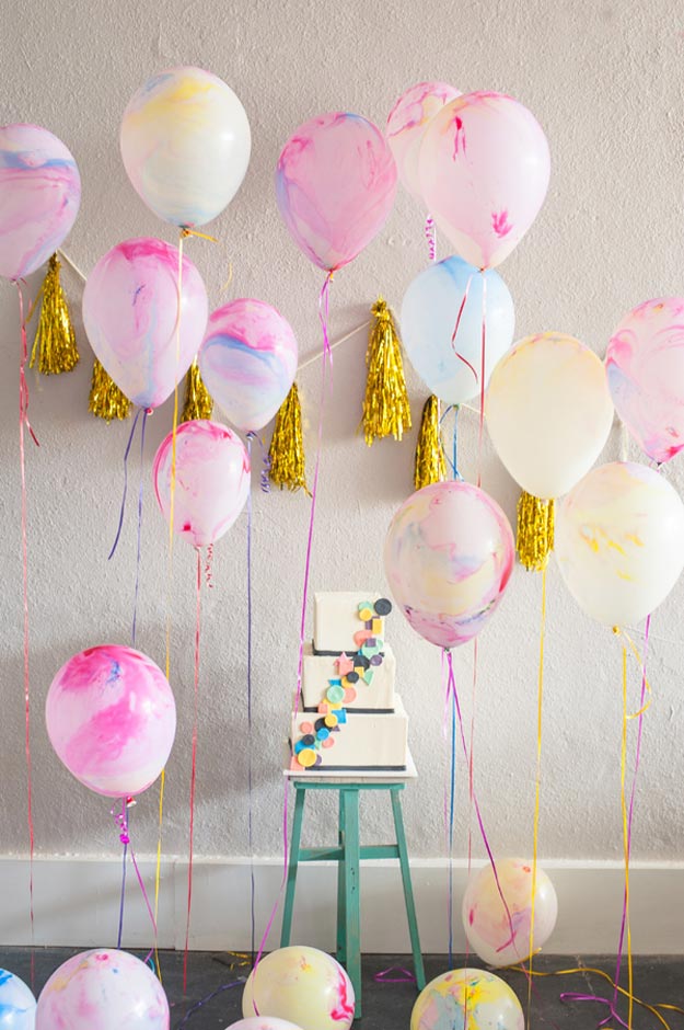Easy Balloon Decorations - DIY Tassel Balloons - Fun Things to Do With Balloons at Home - Balloon Decor Ideas - Quick and Easy DIY Crafts - Teen Crafts - DIY Home Decor Crafts - Simple Cheap Party Decorating Ideas for Adults #teencrafts #diyhomedecor #partydecor