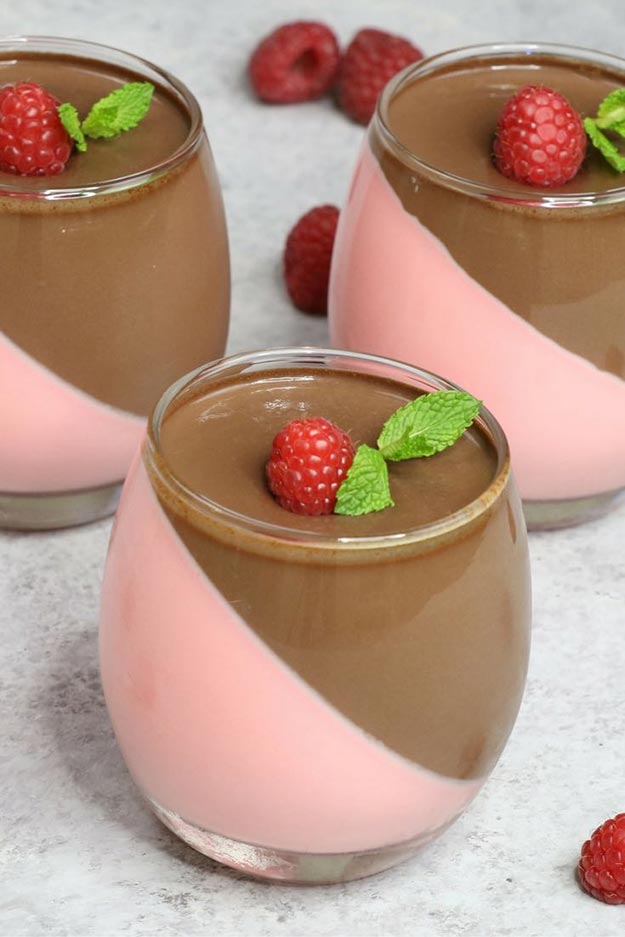 Cool and Easy Dessert Recipes For Teens to Make at Home - Raspberry Chocolate Mousse Recipe - Fun Desserts to Make With Chocolate, Fruit, Whipped Cream, Low Sugar, and Banana - Cake, Cookies, Pie, Ice Cream Shakes and Pops Made With Healthy Ingredients and Food You Love - Quick Recipe Ideas for No Bake and 5 Minute Dessert At Home #teencrafts #easyrecipes #dessertideas