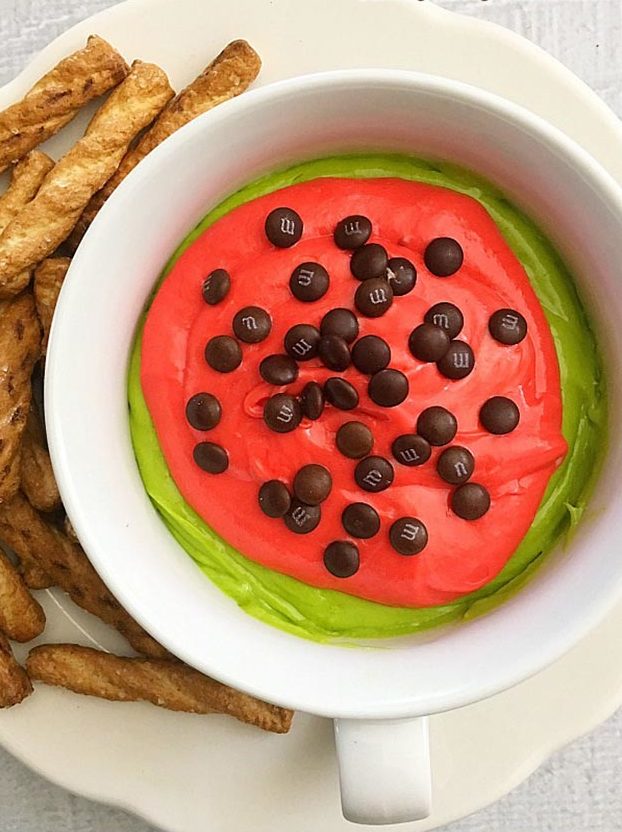 Cool and Easy Dessert Recipes For Teens to Make at Home - How to Make Watermelon Cheesecake Dip - Fun Desserts to Make With Chocolate, Fruit, Whipped Cream, Low Sugar, and Banana - Cake, Cookies, Pie, Ice Cream Shakes and Pops Made With Healthy Ingredients and Food You Love - Quick Recipe Ideas for No Bake and 5 Minute Dessert At Home #teencrafts #easyrecipes #dessertideas