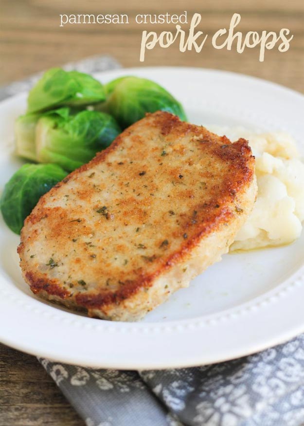 Lunch Ideas for Kids, Teens, Adults, Family - Parmesan Crusted Pork Chops Recipe - Back to School Lunch Boxes - Cute Bento Box Lunch Ideas - Easy Lunch Recipes for Beginners - Easy Lunches to Pack for Work #easymealprep #lunchideasforwork #teencrafts