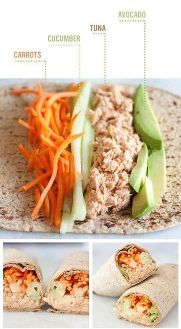 Lunch Ideas for Kids, Teens, Adults, Family - How to Make Spicy Tuna Wraps - Back to School Lunch Boxes - Cute Bento Box Lunch Ideas - Easy Lunch Recipes for Beginners - Easy Lunches to Pack for Work #easymealprep #lunchideasforwork #teencrafts