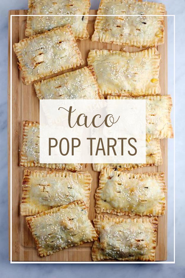 Lunch Ideas for Kids, Teens, Adults, Family - Taco Pop Tarts Recipe - Back to School Lunch Boxes - Cute Bento Box Lunch Ideas - Easy Lunch Recipes for Beginners - Easy Lunches to Pack for Work #easymealprep #lunchideasforwork #teencrafts