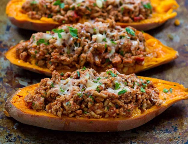 Lunch Ideas for Kids, Teens, Adults, Family - Turkey Taco Stuffed Sweet Potatoes Recipe - Back to School Lunch Boxes - Cute Bento Box Lunch Ideas - Easy Lunch Recipes for Beginners - Easy Lunches to Pack for Work #easymealprep #lunchideasforwork #teencrafts