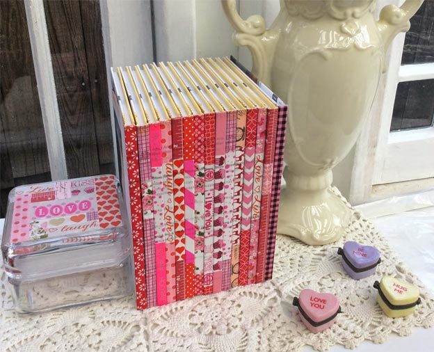 Washi Tape Crafts - DIY Washi Tape Book Spines Tutorial - How to Make Book Spines - Simple, Easy DIY Ideas To Make With Washi Tape - Organizers, Cute Gifts, Cheap Wall Art, Fun and Quick Things To Make For Friends - Cute Ideas for Teens, Adults, Kids and Tweens to Make at Home #teencrafts #diyideas #washitapecrafts