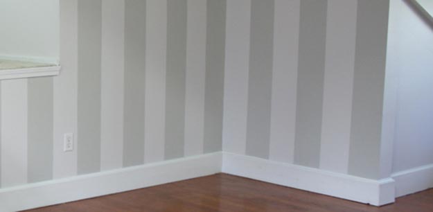 Painting Ideas for Room - How to Paint Wall Stripes - DIY Simple Wall Stripe Tutorial - Easy Painting Ideas for Walls - Ways to Paint Walls - Wall Paint Inspiration - Teen Room Decor Ideas #teencrafts #paintwalls #diyideas