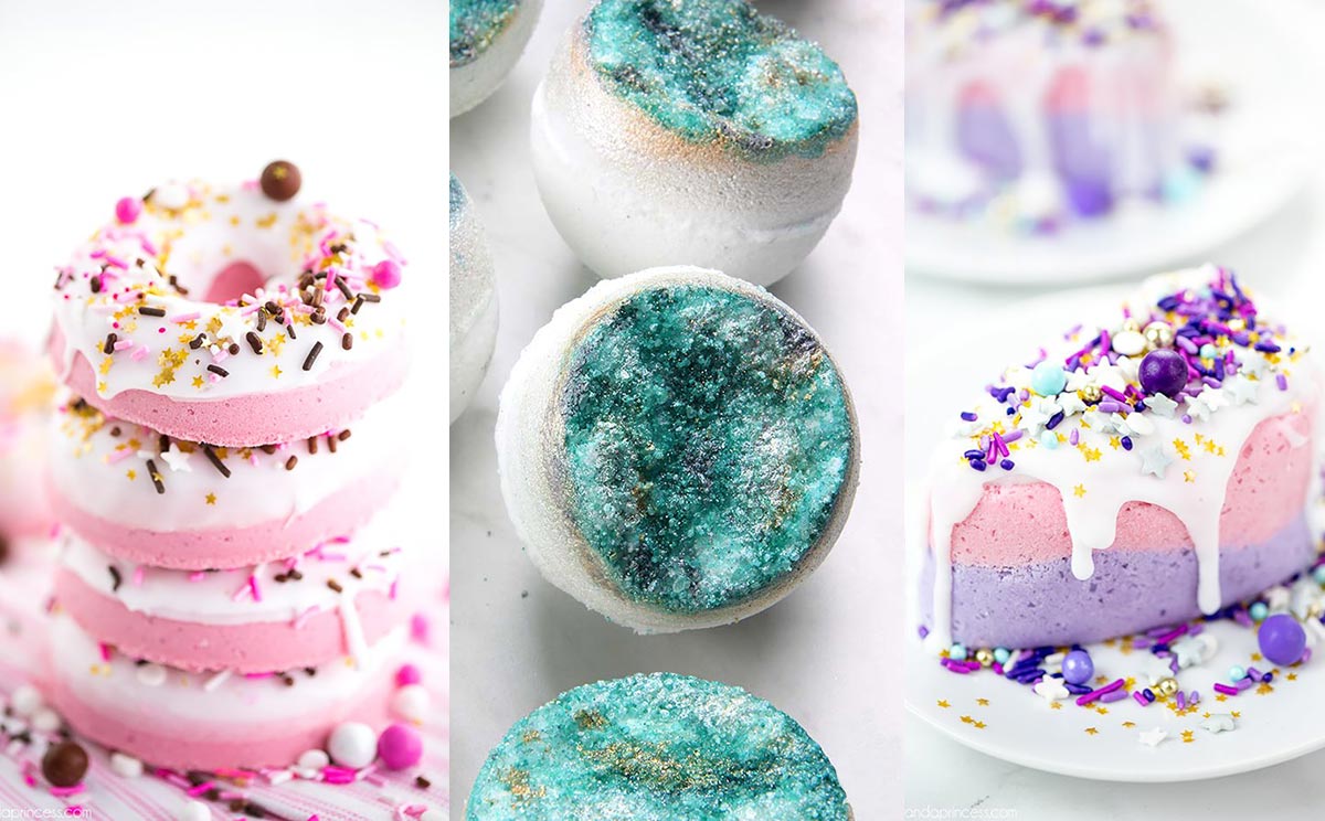 DIY Bath Bombs - Easy Bath Bomb Recipes and Tutorials - Cool Teen and Adult Crafts - Spa Day Ideas - Lush DIY Copycat Dupes - Crafts for Kids, Teens, and Adults #teencrafts #diyideas #diybathbombs