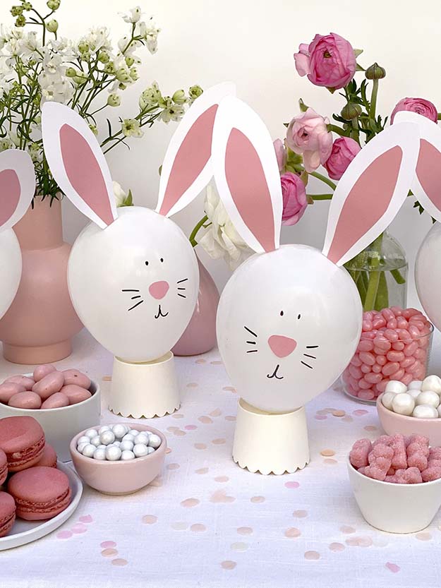 Easy Balloon Decorations - DIY Easter Balloons - Fun Things to Do With Balloons at Home - Balloon Decor Ideas - Quick and Easy DIY Crafts - Teen Crafts - DIY Home Decor Crafts - Simple Cheap Party Decorating Ideas for Adults #teencrafts #diyhomedecor #partydecor