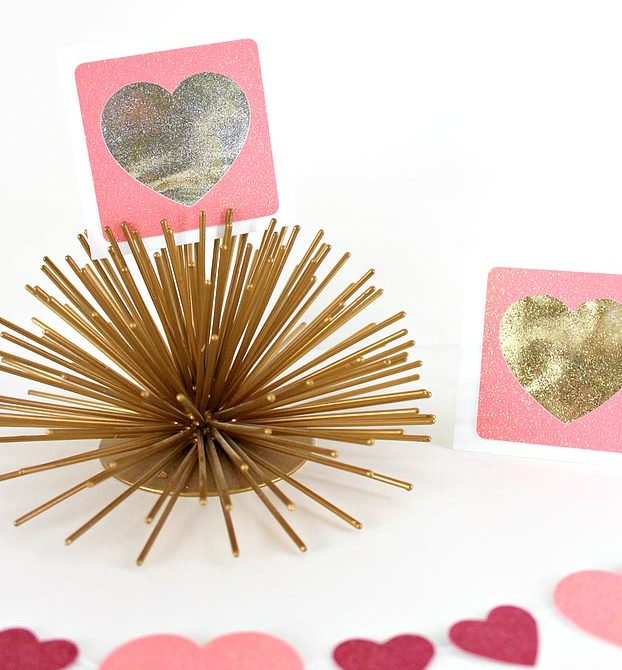 Cheap Crafts - DIY Shaker Glitter Heart Cards Tutorial - Inexpensive Craft Project Ideas for Teenagers, Teens and Adults - Easy DIY Ideas To Make On A Budget - Cool Dollar Store Crafts and Things You Can Make For Free - Homemade Wall Art and Room Decor, Gifts and Presents, Tutorials and Step by Step Instructions #teencrafts #cheapcrafts #diyideas