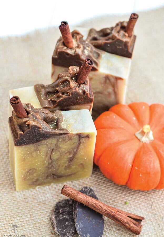 Best DIY Soap Recipes and Tutorials - Pumpkin Spice Soap Tutorial - How to Make Soap Step by Step with Natural ingredients - Soap to Make and Sell - Soap Instructions, Tutorials, Tips and Trick - Cold Process Soap Recipes - Easy Teen Crafts #diyideas #diysoap #easycrafts