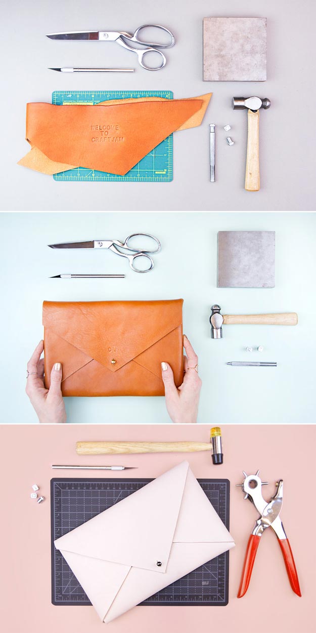 Easy DIY Ideas with Leather | Teen Crafts