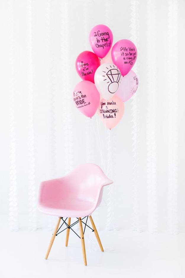 Easy Balloon Decorations - DIY Wedding Balloons - Fun Things to Do With Balloons at Home - Balloon Decor Ideas - Quick and Easy DIY Crafts - Teen Crafts - DIY Home Decor Crafts - Simple Cheap Party Decorating Ideas for Adults #teencrafts #diyhomedecor #partydecor