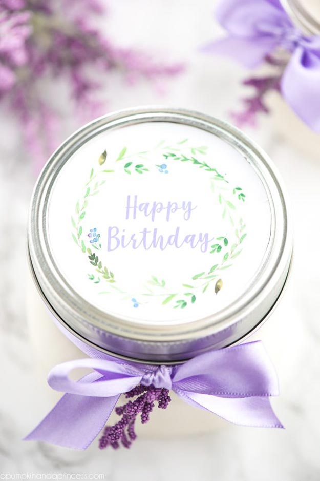 Cheap DIY Gifts to Make For Friends - How to Make a Candle - DIY Lavender Candle Tutorial - BFF Gift Ideas for Birthday, Christmas - Last Minute Gifts for Friends - Cool Crafts For Teens and Girls #teencrafts #diyideas #giftideas