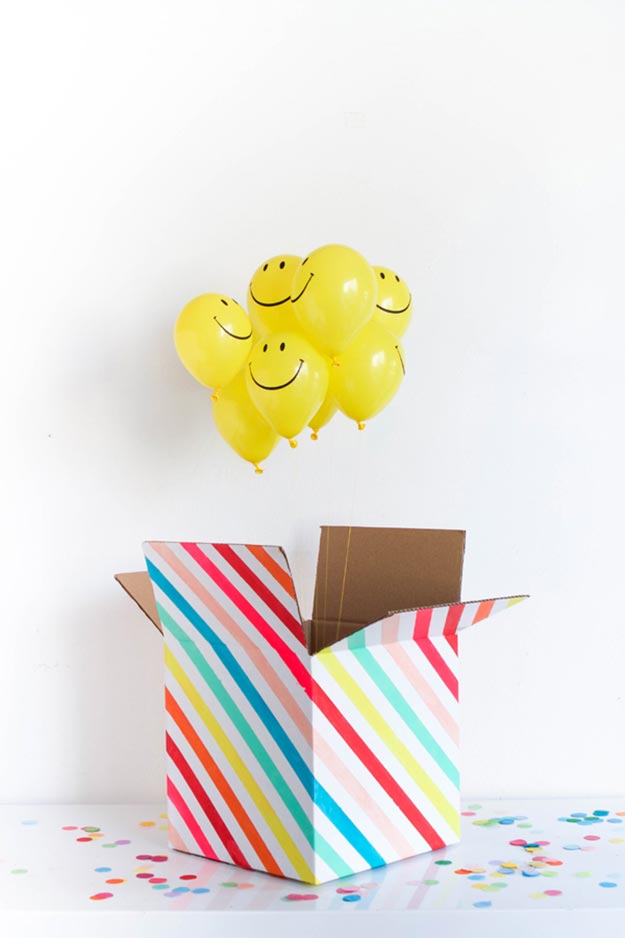 Cheap DIY Gifts to Make For Friends - DIY Mini Party in A Box Tutorial - BFF Gift Ideas for Birthday, Christmas - Last Minute Gifts for Friends - Cool Crafts For Teens and Girls #teencrafts #diyideas #giftideas