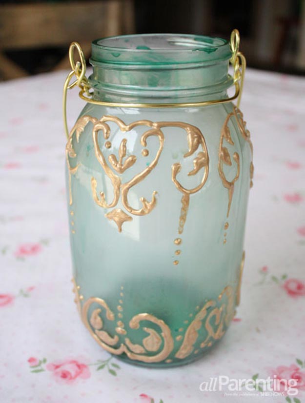 DIY Ideas for Summer - DIY Mason Jar Lanterns Tutorial - How to Make Mason Jar Lanterns - Cute Summery Crafts to Make and Sell - DIY Summer Crafts, Projects, Decor for Kids, Tweens, Teens, Adults, Seniors - Ideas to Make for Lake, Pool, Outdoors - Creative Things to Make for Summertime - Teen Crafts and DIY Projects #teencrafts #diyideas #craftideasforsummer