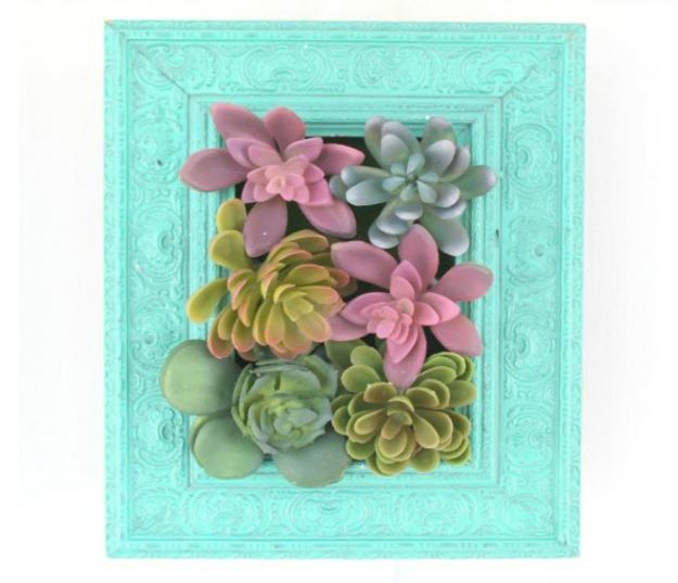 Dollar Store Crafts - DIY Succulent Wall Hanging Tutorial - How to Make A Succulent Wall Hanging - Easy DIY Dollar Tree Crafts - Cheap DIY Projects for Teenagers, Room, Decor, and Gifts - Dollar Tree Crafts to Make and Sell, at Home - Handmade Craft Ideas to Sell with Instructions and Tutorials - Easy Teen Crafts #teencrafts #diyideas #dollarstorecrafts