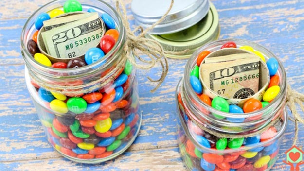 DIY Gifts for Teens and Adults - How to Make a Hidden Gift Jar - Creative Gifts in a Jar - Mason Jar Gifts for Friends, Boyfriend, Bestfriend, Brother, Dad - DIY Gift Ideas - Handmade Gift Ideas - Step by Step Craft Tutorials
