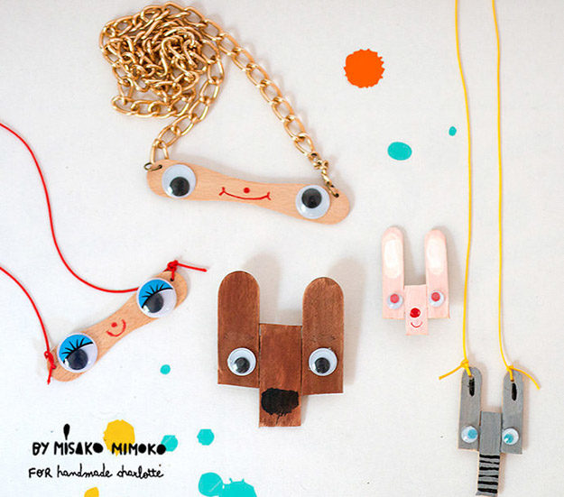 DIY Ideas With Popsicle Sticks - Popsicle Stick Crafts - How to Make Popsicle Stick Jewelry - Ideas to Make With Cheap Craft Supplies - Easy and Cheap DIY Crafts for Kids to Make at Home - How to Make Crafts With Popsicle Sticks #teencrafts #diyideas #popsiclestickcrafts