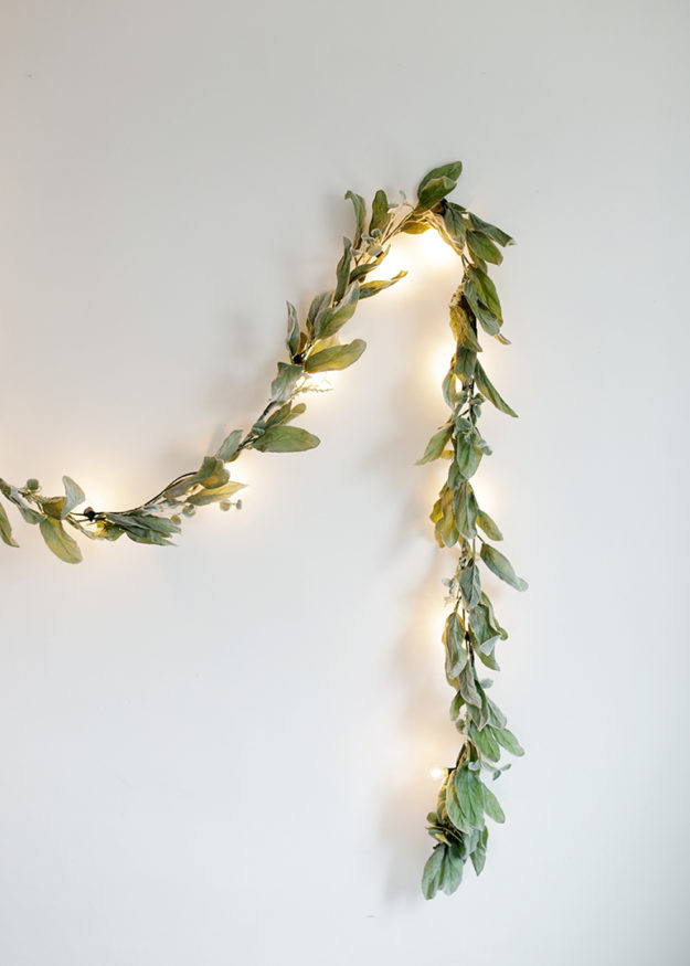 DIY Ideas With String Lights - DIY Greenery Globe Light Garland Tutorial - How to Make a String Light Garland - Easy, Fun, Cool Decor To Make With String Lights - Cheap Room Decor Ideas for Teens, Fun Apartment Lighting Projects and Creative Ways to Decorate Your Bedroom - How To Decorate Teens and Teenagers Bedrooms #teencrafts #diyideas #stringlights