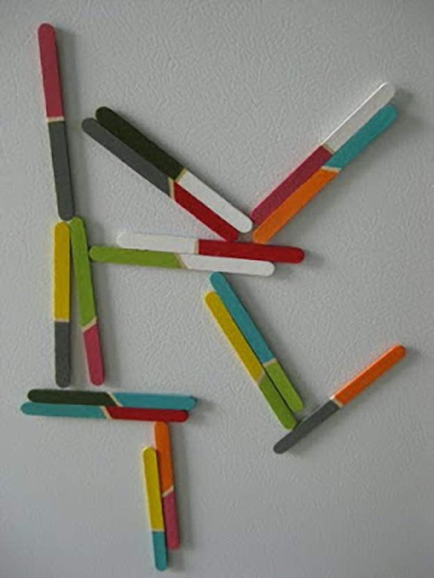 DIY Ideas With Popsicle Sticks - Popsicle Stick Crafts - How to Make Popsicle Stick Magnets - Ideas to Make With Cheap Craft Supplies - Easy and Cheap DIY Crafts for Kids to Make at Home - How to Make Crafts With Popsicle Sticks #teencrafts #diyideas #popsiclestickcrafts
