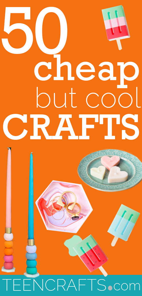 Cheap Crafts For Teens - Cool Craft Ideas and Inexpensive DIY Projects - Handmade Gifts and Room Decor