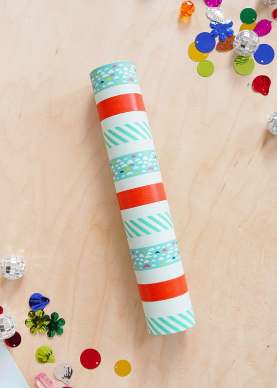 Washi Tape Crafts - DIY Washi Tape Kaleidoscope Tutorial - How to Make Kaleidoscope - Simple, Easy DIY Ideas To Make With Washi Tape - Organizers, Cute Gifts, Cheap Wall Art, Fun and Quick Things To Make For Friends - Cute Ideas for Teens, Adults, Kids and Tweens to Make at Home #teencrafts #diyideas #washitapecrafts